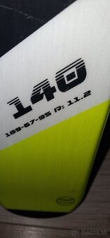 Predám  set,  lyže Team 7, piste rocker, lyžiarky Tecnopro - 6