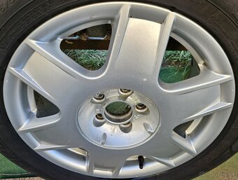 Originálne hliníkové disky VW - 5x100 r16 - 6