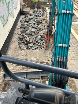 Výkopové a zemné práce minibagrom,autodoprava - 6