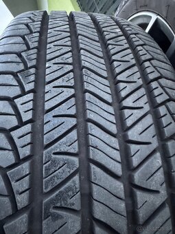 Takmer nové pneu SUV na alu diskoch 18” BORBET - 6