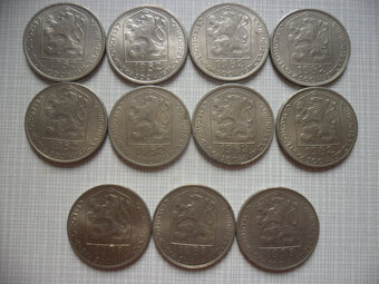 Mince ČSSR - 50 halierov - spolu 39 kusov - 6