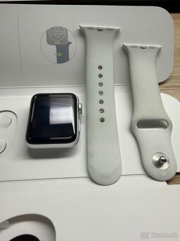 Predám Apple Watch series 3 38mm silver - 6