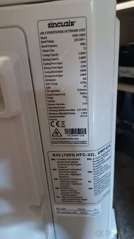 Klimatizácia Sinclayr keyon Wifi - 6