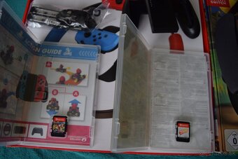 Nintendo Switch + Mario Kart + 2x Ring-Con na cvičenie - 6