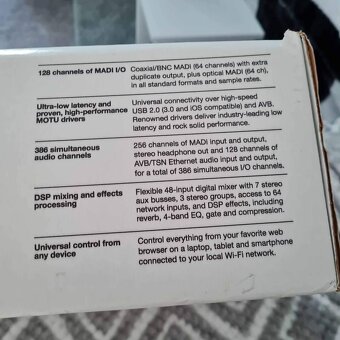 zvukova karta MOTU M64 MADI AVB USB - 6