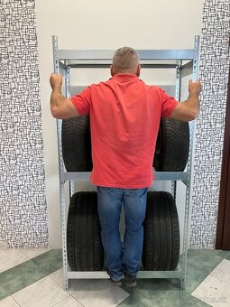 Kvalitné pozinkované regály na pneumatiky - 6