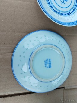 Čínsky ryžový porcelán 15ks - 6