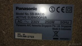 Predám diely subwoofer Panasonic SB-WA535 - 6