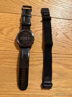 Garmin Fenix 7x Pro Solar Gray/Black Band - 6