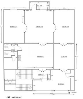 Reprezentatívne priestory s výmerou : 180 m2 – v centre mest - 6