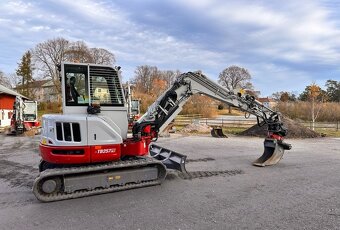 Rýpadlo Bager Minibager Takeuchi TB257FR - 6