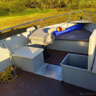 Rybarsky hlinikovy cln MARINE s motorom,sonar. - - 6