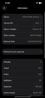 Predávam iphone 14 128GB - 6