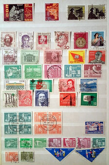 Predám poštové známky DDR - 6