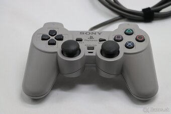 PS1 SCPH-9002 + analógový ovládač + karta + káble - 6