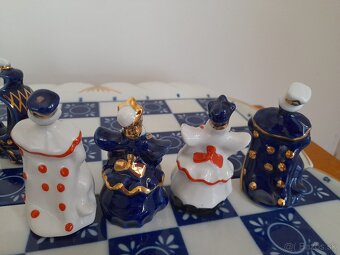 Šach - porcelánová šachová súprava - 6