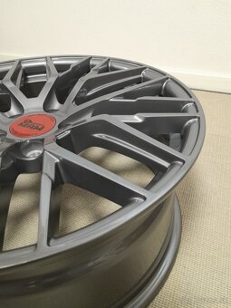Alu disky R18 5x112 Et45 8J MAM RS4 PP Seat Audi Vw Škoda - 6