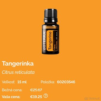 Neotvorené esenciálne oleje dōTERRA - 6