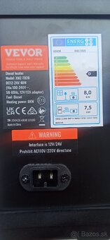 Nezávislé kúrenie 12V 24V 220V - 6