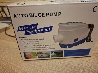 Plne automatické kalové čerpadlo 1100GPH 12V - 6