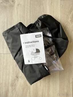 Korba THULE Urban Glide 2 + prsiplast + adapter na sedacku - 6