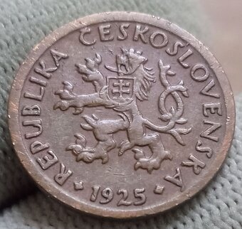 Československé medené 10haliere. - 6