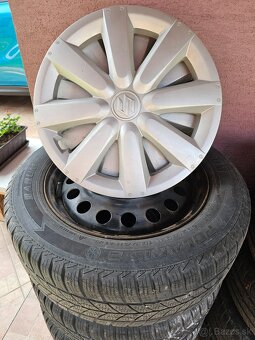 205/60 R16 letné pneu + zimná sada - 6