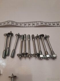 Klince do betonu,oceľové nastreľovacie klince dĺžka 5 a 6cm - 6