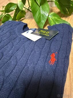Modrý Polo Ralph Lauren Pulovér - 6