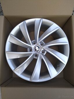 18" alu ŠKODA PEGASUS originál 100 % stav. - 6