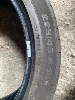 225/45r19 /255/40r19W Continental ContiSportContact 5 - 6