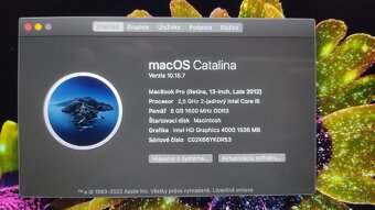 MacBook Pro i5/8GB/500GB/13,3" Retina - 6