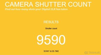 Predám Sony a7 II + setový objektív - 6