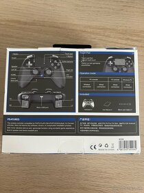 Dva Gamepady iPega 4008 Bluetooth pre PS4/ PS3/PC cierny - 6