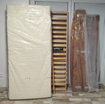 drevena manzelska postel 180x200 cm - 6
