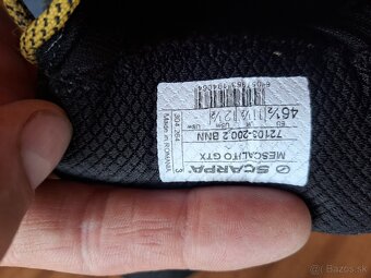 Turistické topánky Scarpa Mescalito GTX veľkosť 46.5 - 6