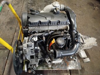 1.9TDI 96kw AWX diesel kompletne nastrojený motor+prevodovka - 6