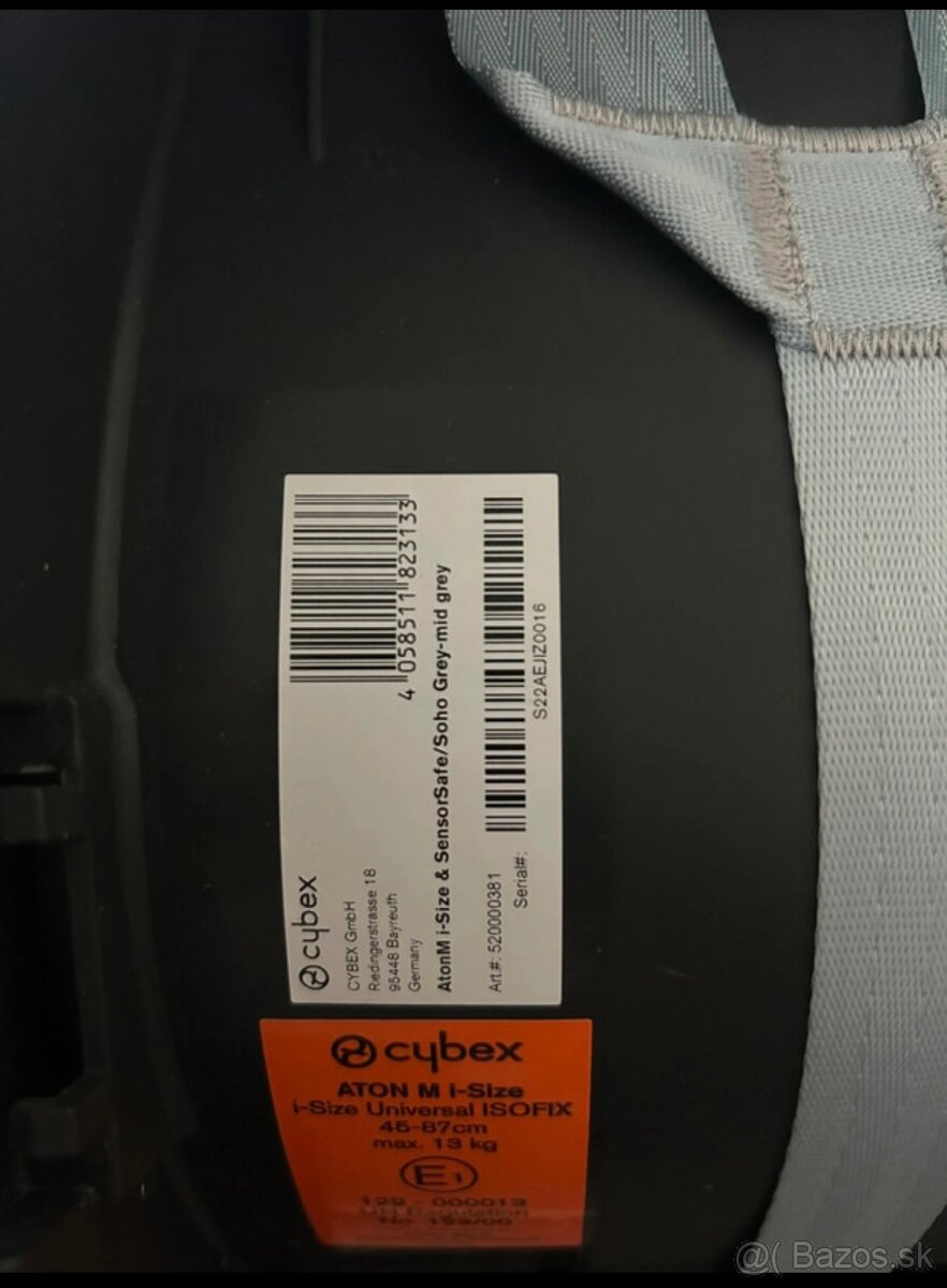 Vajíčko Cybex Atom M I-Size - 7