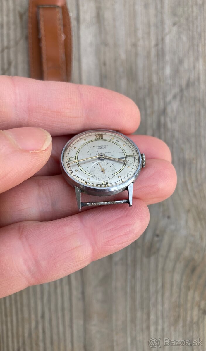 starožitné náramkové hodinky - 7
