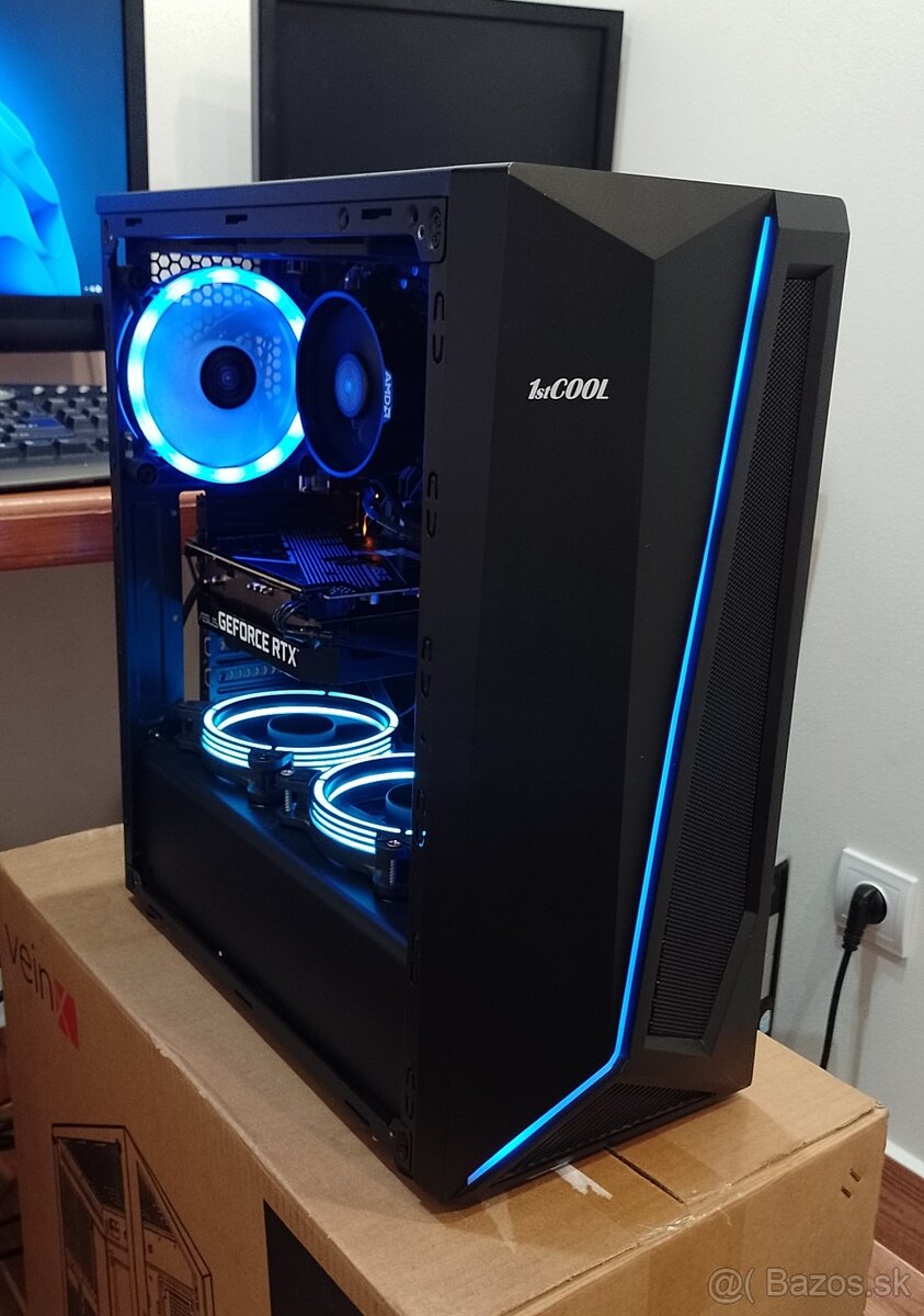 Herný PC – Ryzen 5 + RTX 3060 12GB OC+ NVMe+WIN11-PRO - 7