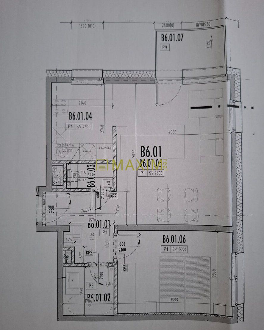 PREDAJ - Moderný 2-izbový byt v novobstavbe v tichej časti D - 7