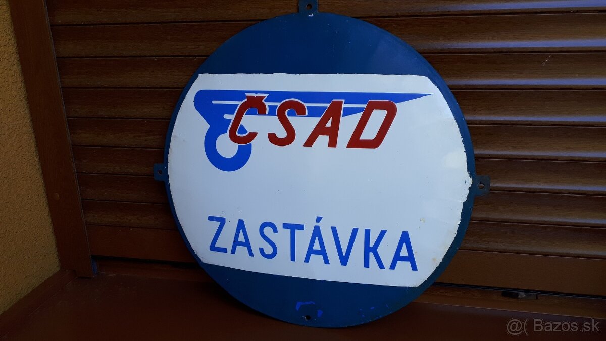 Plechova tabula: CSAD - 7