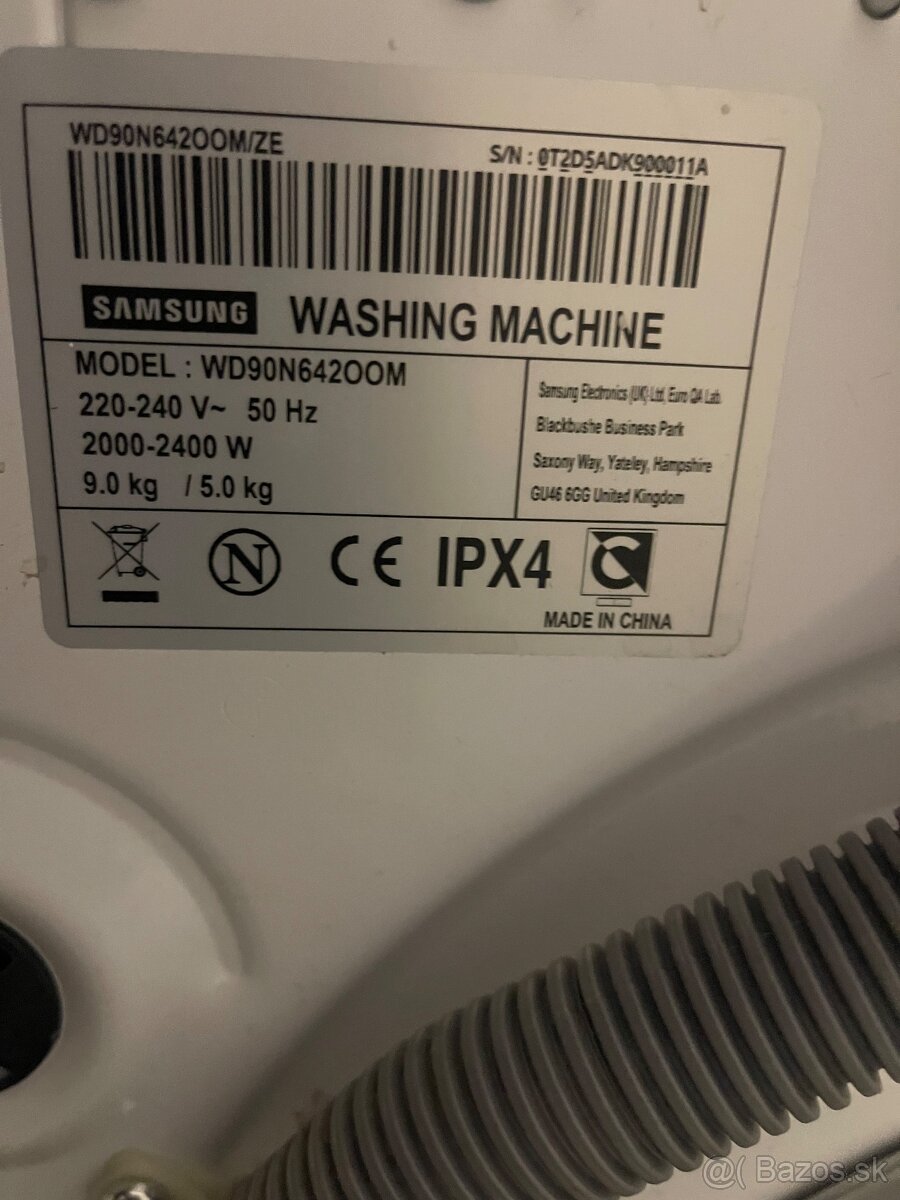 Samsung QDrive so susickou 9/5 kg - 7