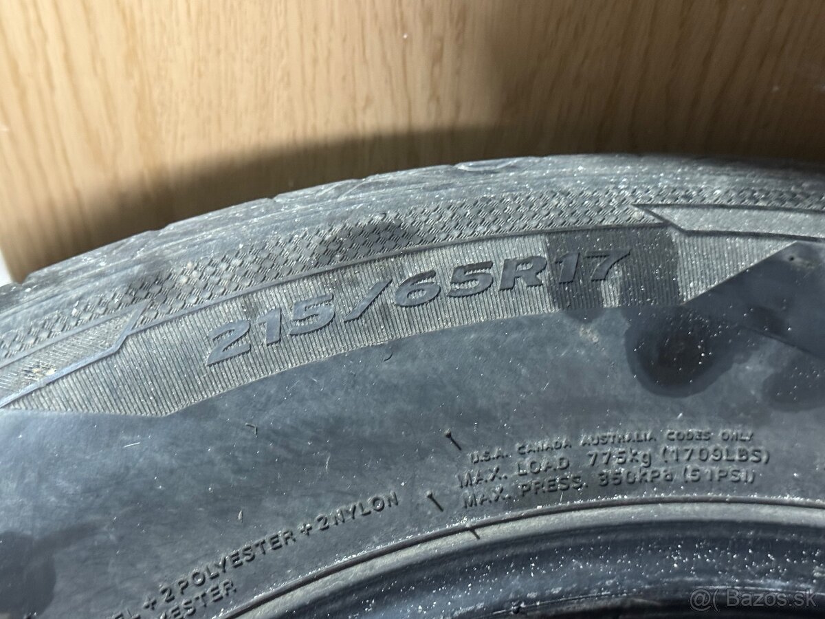 Letné pneu 215/65 R17 - 7