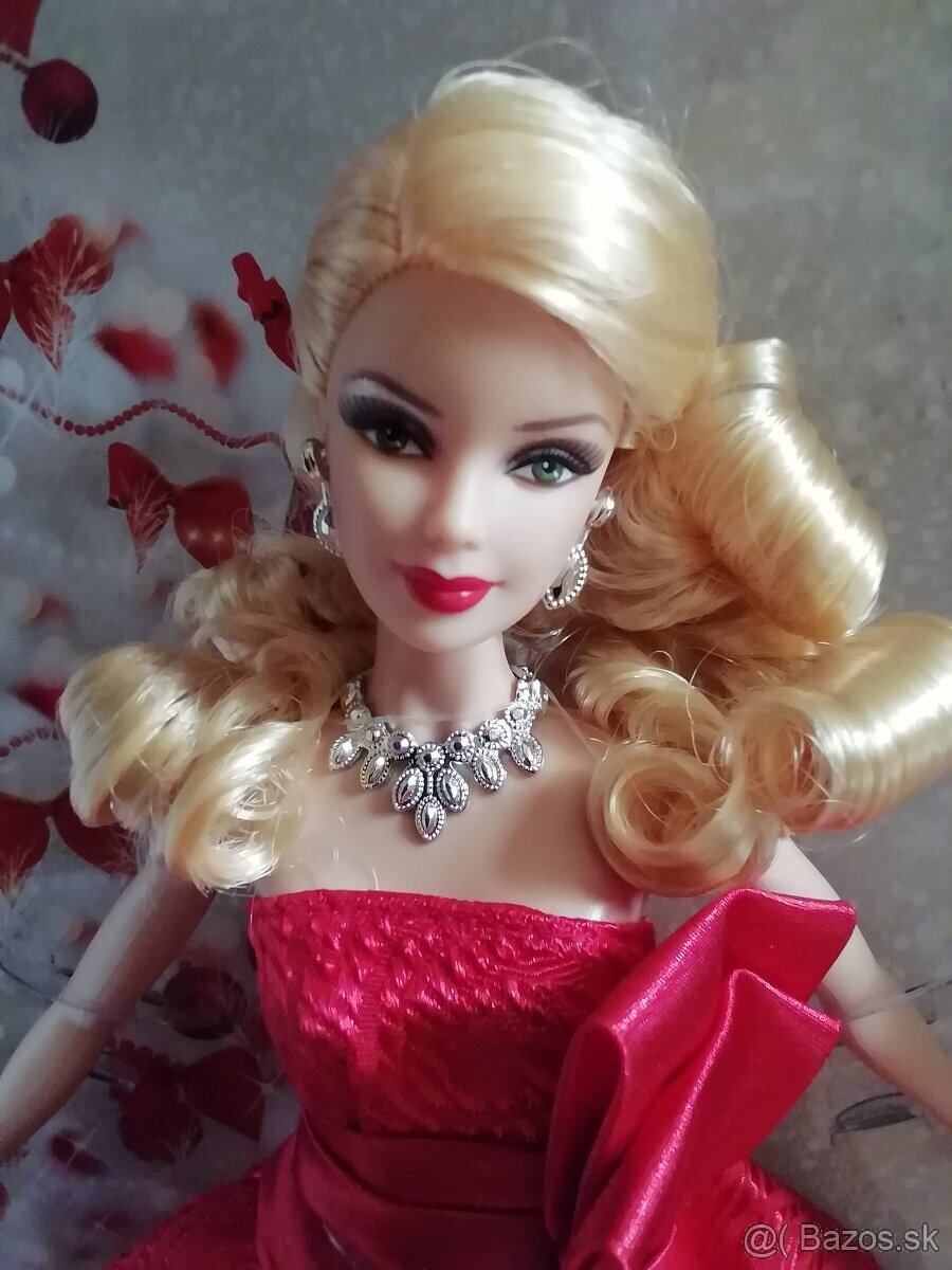 Zberatelska Barbie vianocna - 7