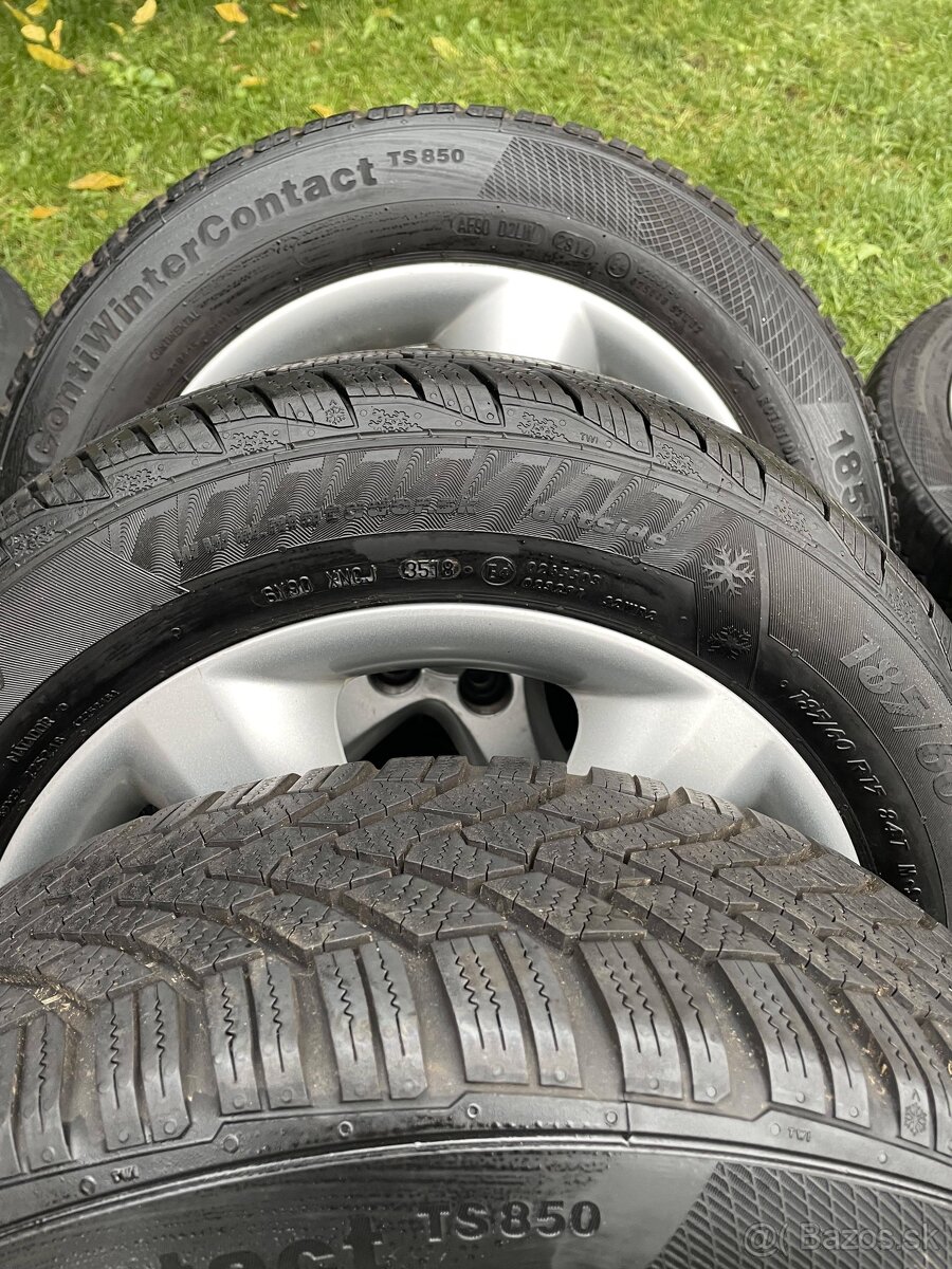 Orig. Alu disky 14 5x100 Fabia Roomster , leon ,Ibiza - 7