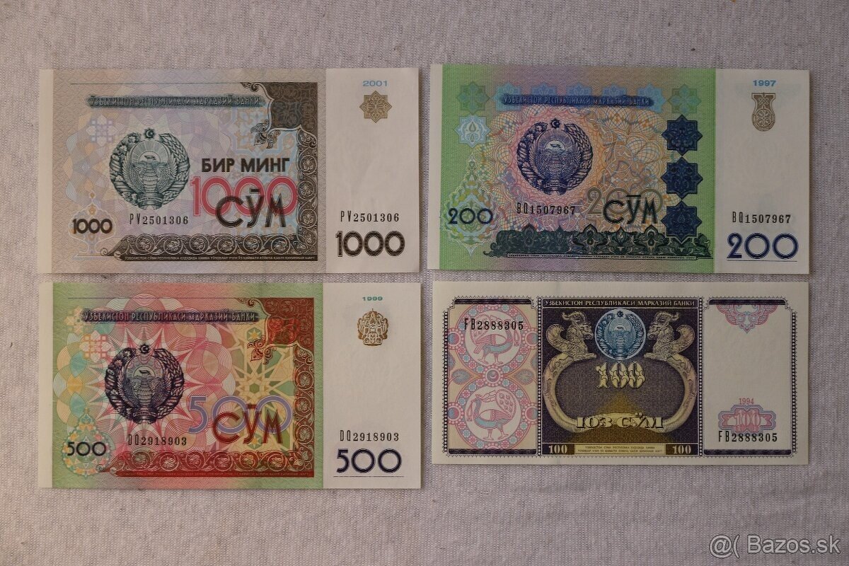 Unc bankovky (zostava č.9) - 7