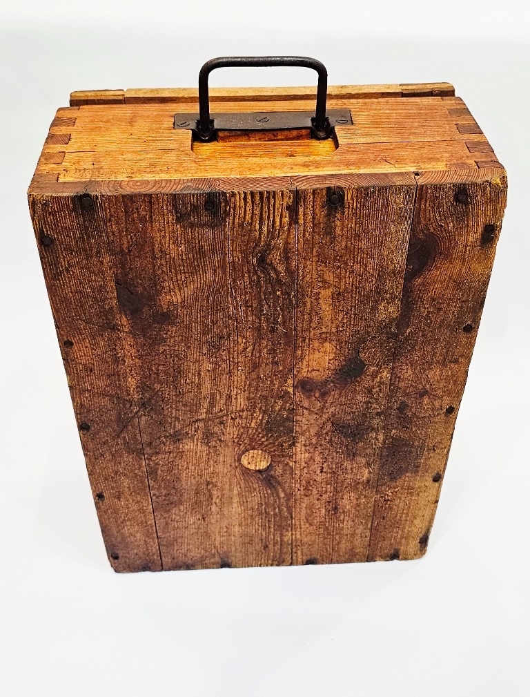 Nemecká drevená bedňa STG44 WW2 - 7
