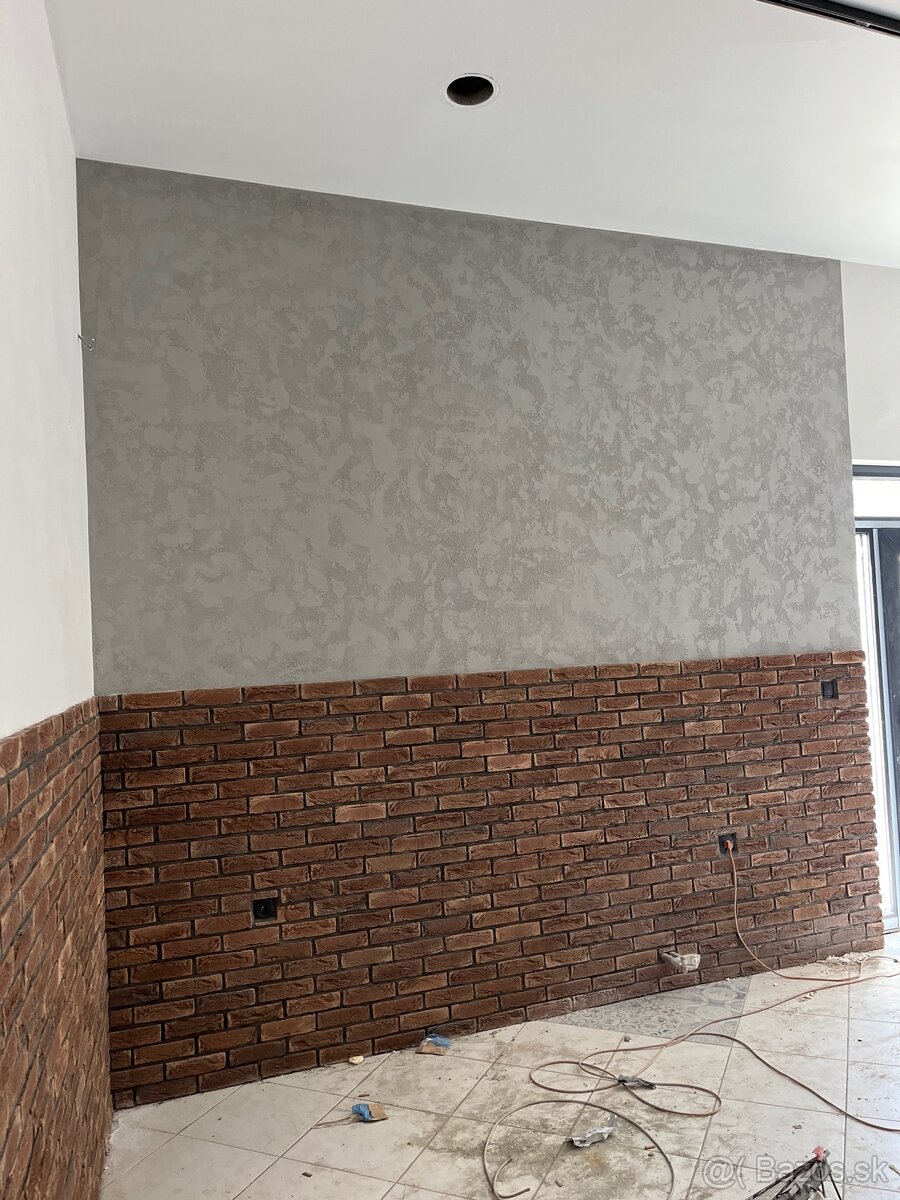 Maľovanie, striekanie - interiéry, domy, byty - 7