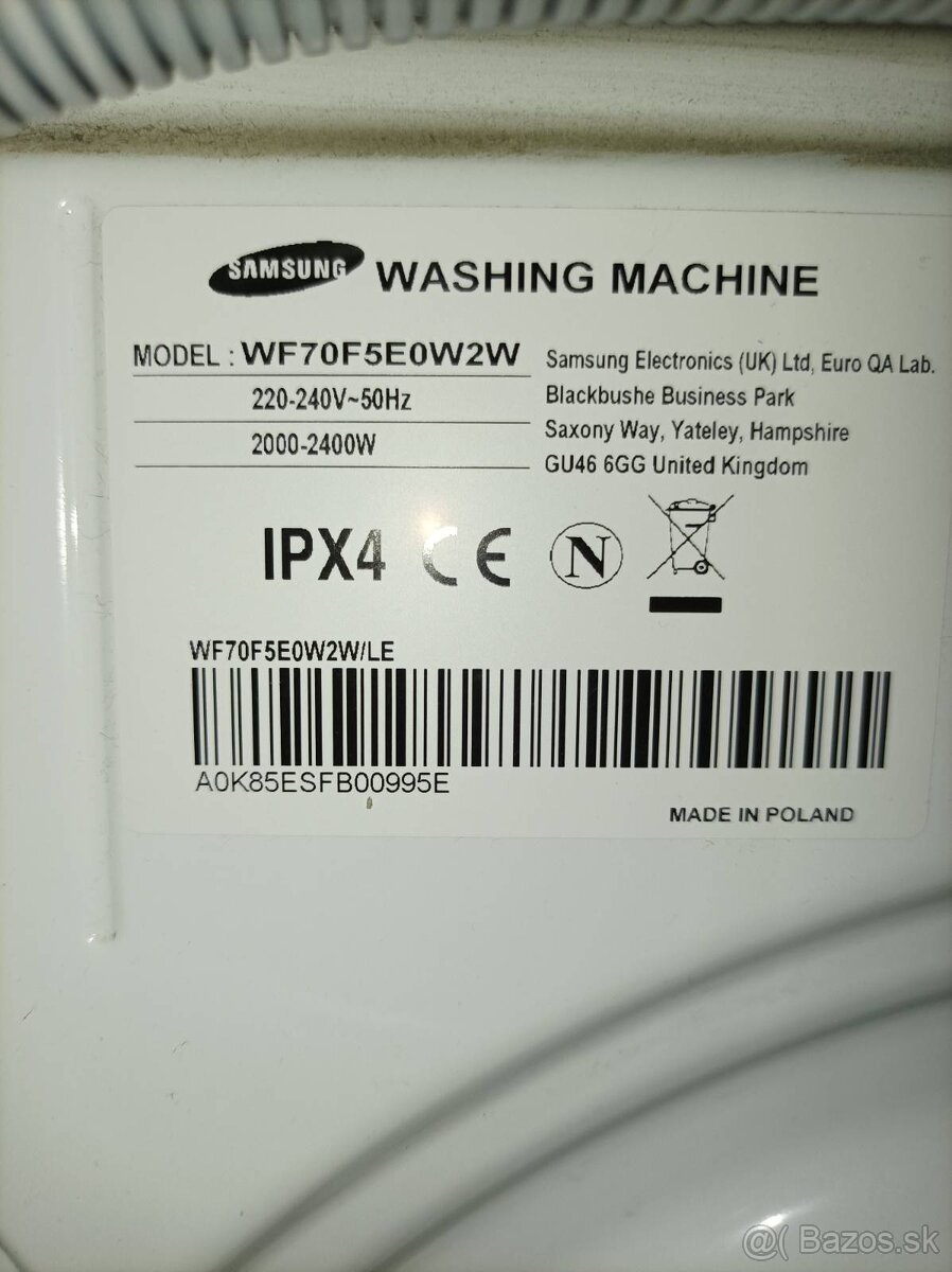 Práčka Samsung - 7